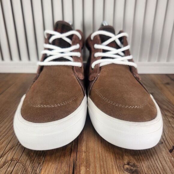 Sperry Top-Sider Crest Knoll STS96047 Women 7.5M Brown Suede Cabincore Mid Shoes - Picture 2 of 10